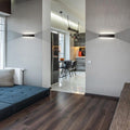 Applique Murale LED - Moderne - Lot de 2 - 12W - 31 cm(Noir/12 W - Blanc chaud/A - 1 pcs)