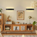 Applique murale - SMOTOP (lot de 2) - Noir - LED 6W - 24 cm(Noir/12 W - Blanc chaud/A - 1 pcs)