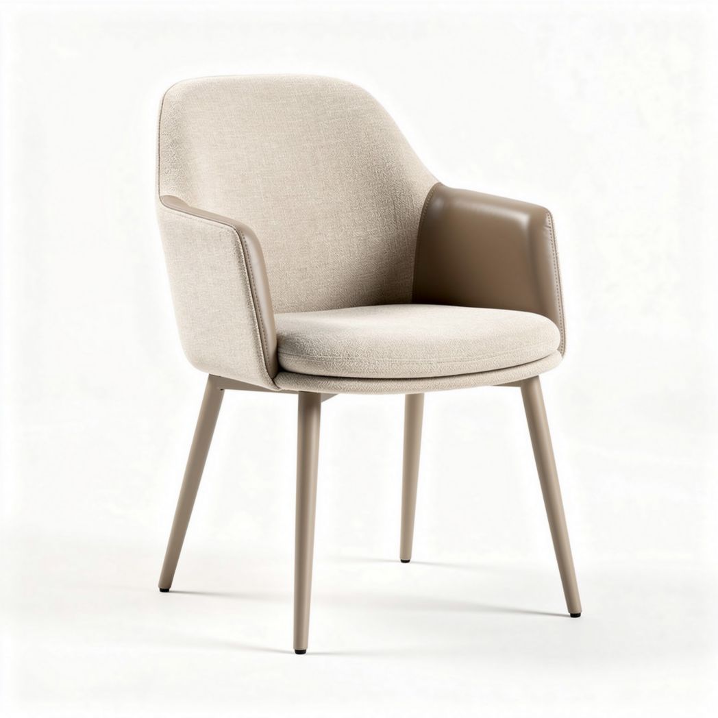Chaise en plastique gris avec pieds en métal chromé dimensions 45 x 50 x 80cm