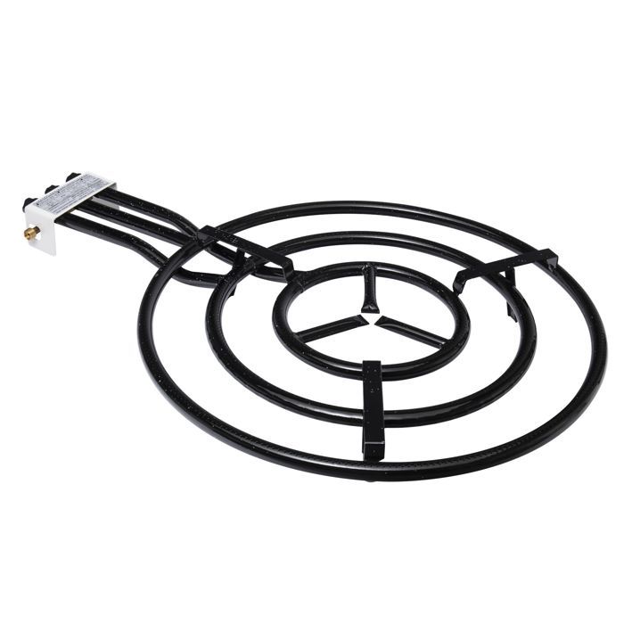 Réchaud paella VAELLO 70 cm gaz en émail(Diamètre : 35 cm)