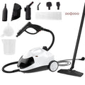 Nettoyeur Vapeur - Avec 13 accessoires - 4.5 bars - 2000W-Pour Cuisine/Salle de Bain/Maison/Auto/Tissus(Blanc)