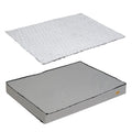 BingoPaw Panier Chien Orthopédique Coussin Chien Déhoussable Tapis Chien Grande Taille Lavable, 120x90x10cm(2XL)