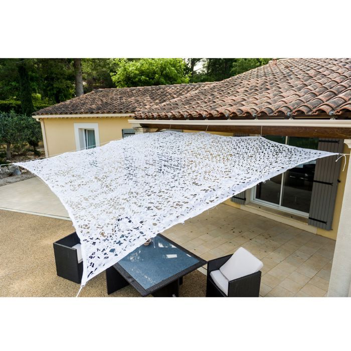 Voile d’ombrage ajourée WERKA PRO 4m x 5m m anti-UV(2 x 3 m)