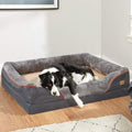 Panier Chien Orthopédique - BingoPaw - XL - Déhoussable - Lavable - 97x72x29cm(XL (97 x 72 x 10 cm))