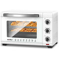 Mini four électrique WOLTU - 32L - 1600W - Blanc - Chaleur inférieure et supérieure - Minuterie 60 min(Blanc/1600 W/32 L)