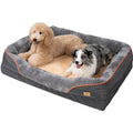 BingoPaw Panier Chien Dehoussable Coussin Chien Orthopédique Lit Chien Grande Taille, 135 x 100 x 33cm(3XL)